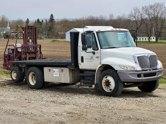 Martin's Mulch truck